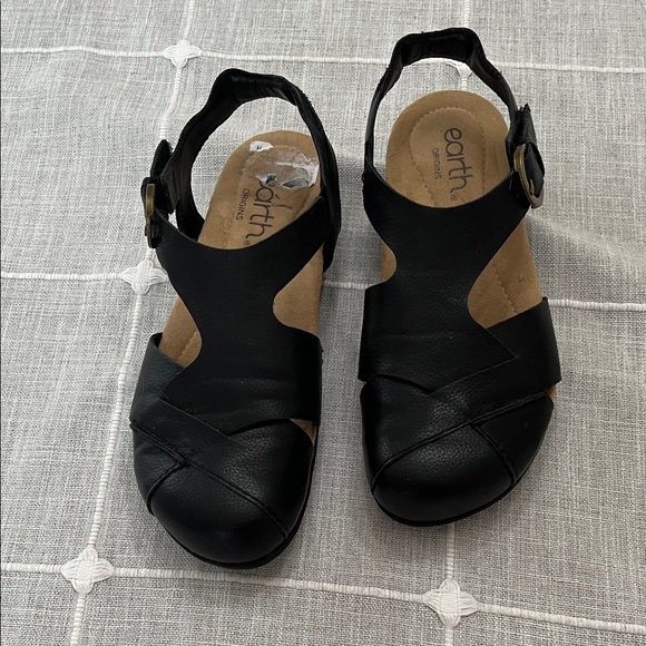 Earth Shoes - EARTH ORIGINS Women's Black Sandals
